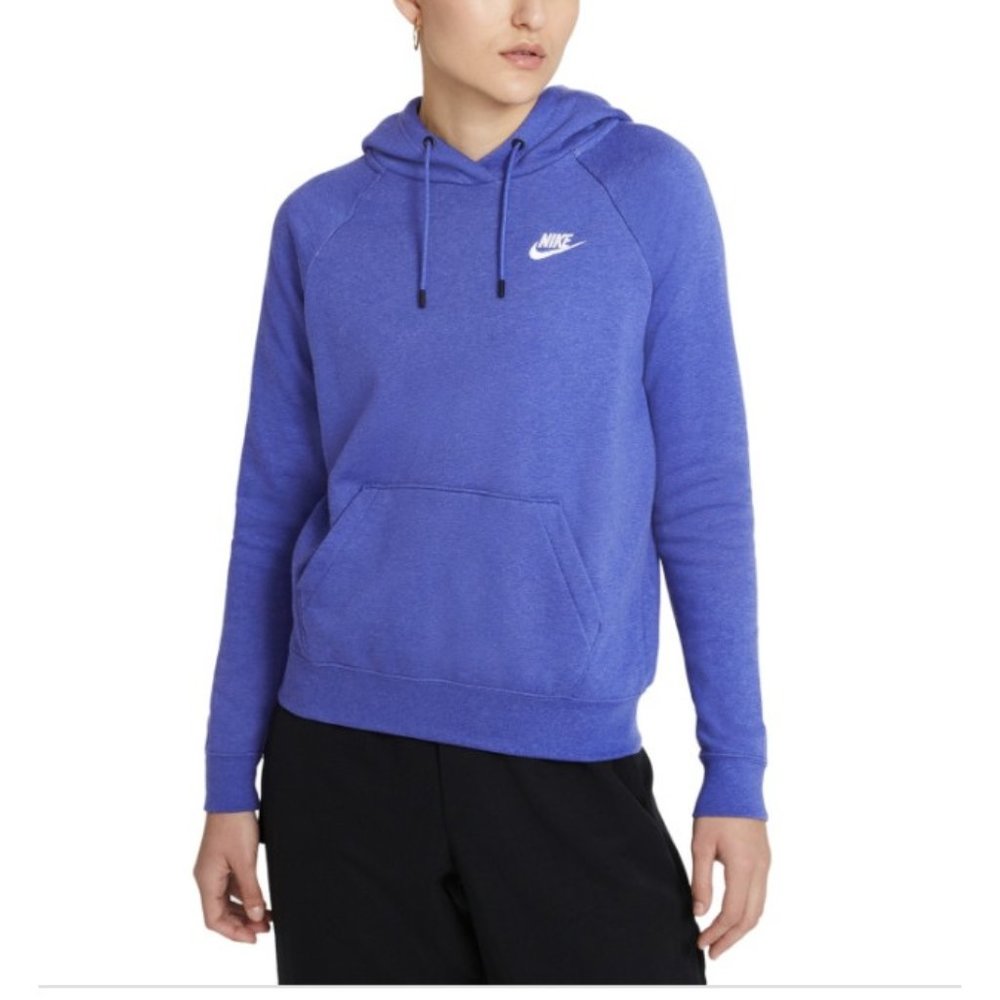 NWT Nike Sportswear Essential Fleece Hoodie Womens XS Embroidered Logo
